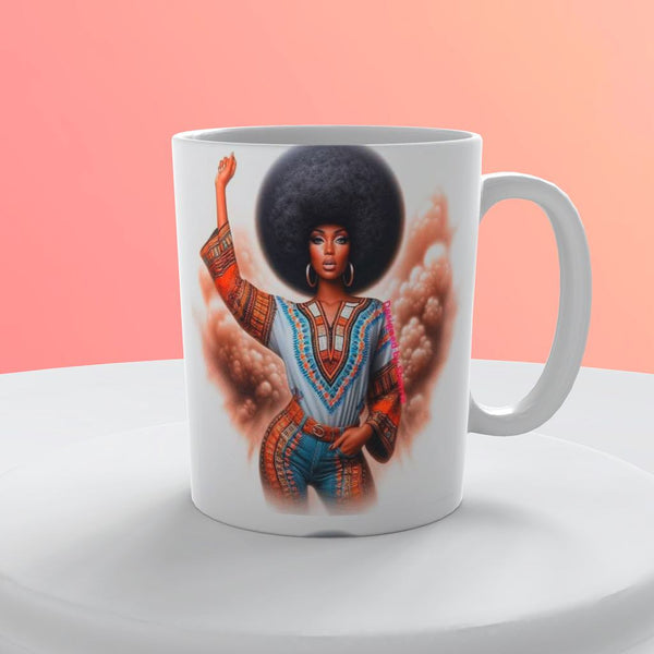 Afro Woman Mug