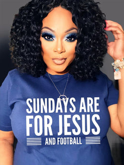 SUNDAY IS FOR FOOTBALL AND JESUS