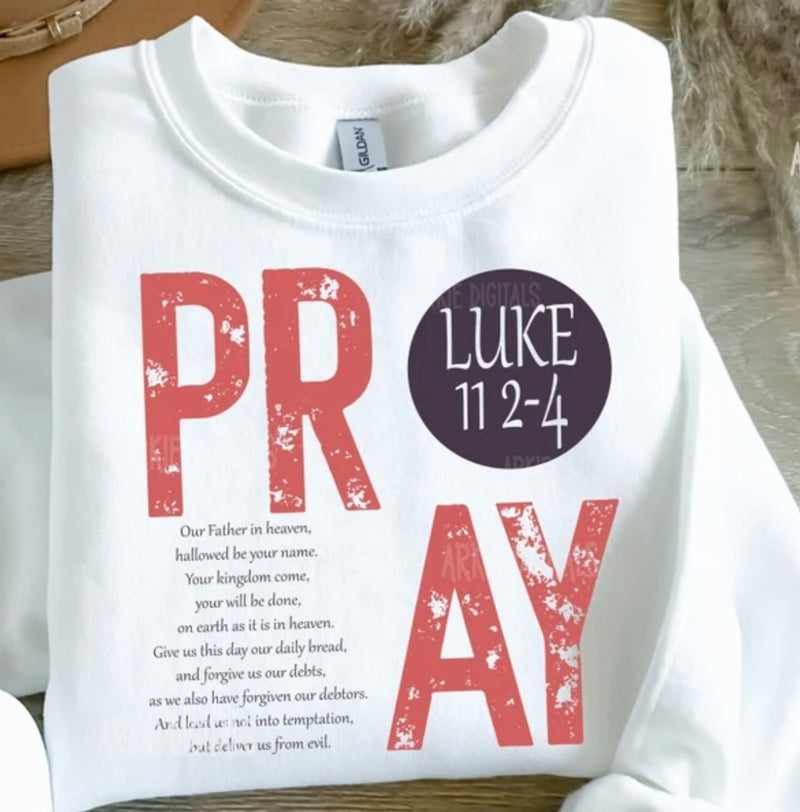 Pray Luke 11:2-4